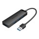 VENTION - Vention Hub USB 3.0 CHLBB/ 4xUSB/ 1xMicroUSB PD - CHLBB